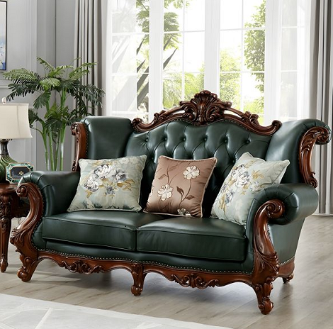 چوب و پارچه مبل برای مبل سلطنتی