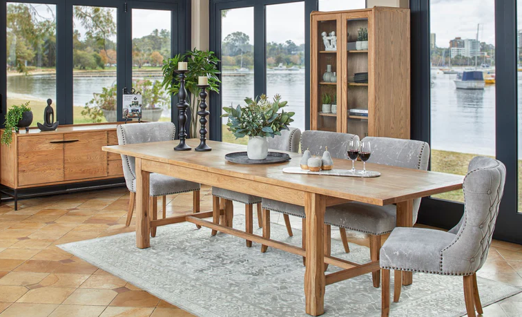 طرح میز ناهار خوری چوبی