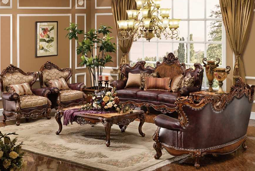 بهترین چوب و پارچه برای مبل سلطنتی